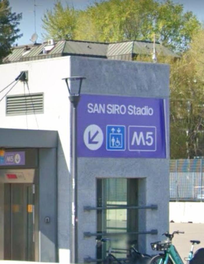 Camera Doppia A 700 Metri Dallo Stadio Cir 015146 Milaan Buitenkant foto